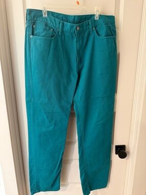 Levi's 541 Teal Jeans
